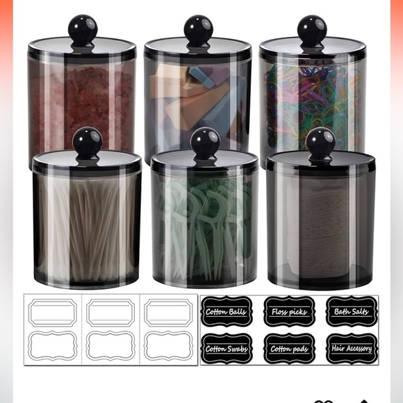 Other - 6 pack apothecary jars
5075